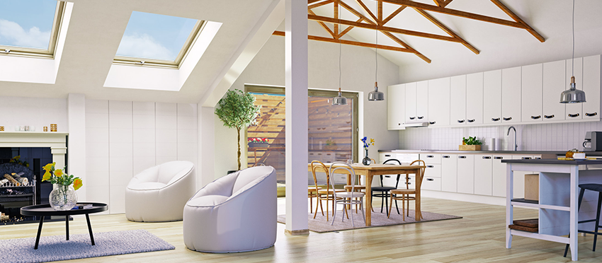 Lavori in mansarda a primavera: sostituire le vecchie finestre per tetti